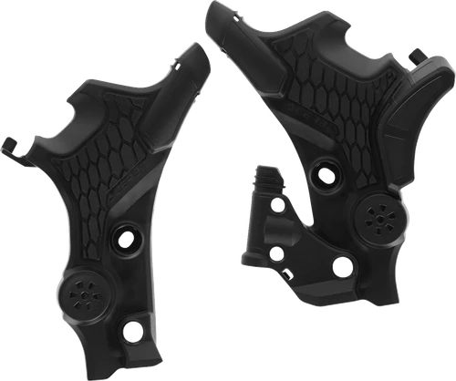 ACERBIS - 2983660001 - X-Grip Frame Guards - Black - XL 750 Transalp