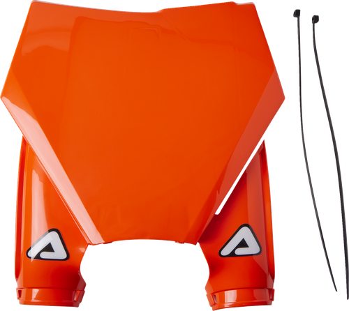 ACERBIS - 2983165226 - Raptor 2 Number Plate - KTM Orange