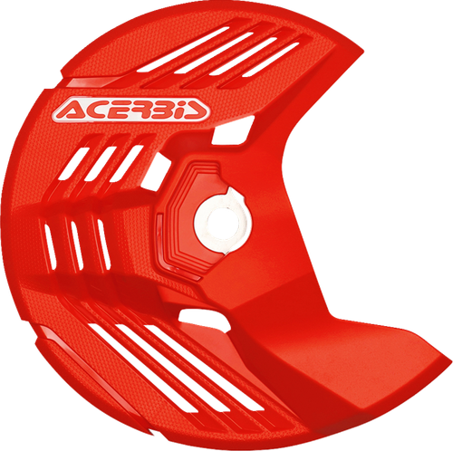 ACERBIS - 2985050004 - Disc Cover - Linear - Red - Honda | Kawasaki | Sherco | Yamaha