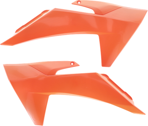 ACERBIS - 2987005226 - Radiator Shrouds - '16 OEM Orange - SX 65