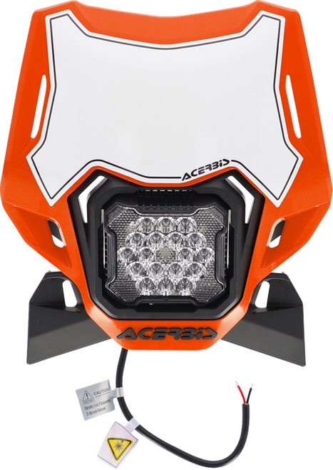 ACERBIS - 2987941008 - Headlight- VSL Lumen-X - Orange/Black