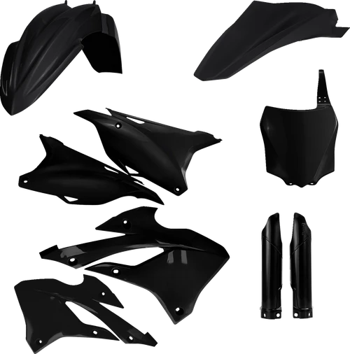 ACERBIS - 2936130001 - Full Body Kit - Black - Kawasaki - KX '22-'25