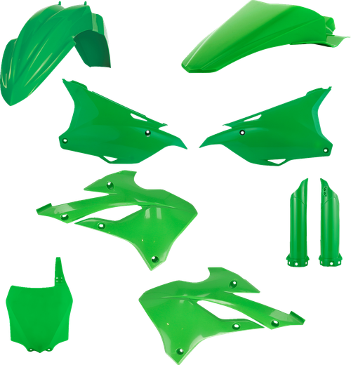 ACERBIS - 2936130006 - Full Body Kit - '24-'25 OEM Green - Kawasaki - KX '22-'25