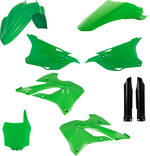ACERBIS - 2936137428 - Full Body Kit - '22 OEM Green/Black - Kawasaki - KX '22-'25