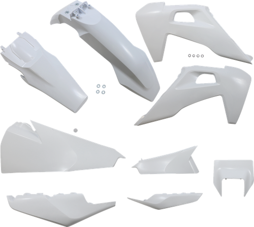 ACERBIS - 2791547428 - Full Body Kit - '22 OEM White - KTM - EX/XC '20-'23
