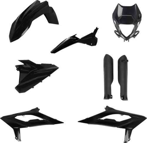 ACERBIS - 2979470001 - Full Body Kit - Black - Beta - Enduro RR '23-'24