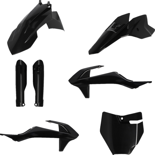 ACERBIS - 2980580001 - Full Body Kit - Black - Gas Gas | KTM - MC/SX '16-'24