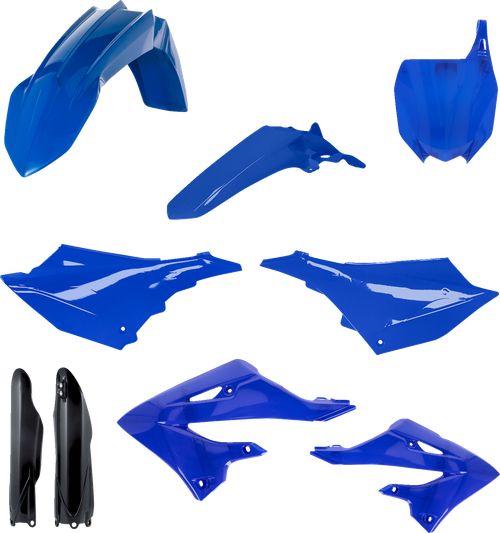 ACERBIS - 2936157705 - Full Body Kit - '23-'25 OEM Blue/Black - Yamaha - YZ '22-'25