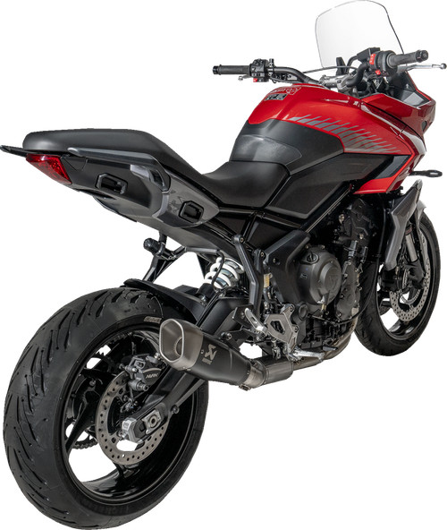 AKRAPOVIC - S-T6R2-CQTBL - Racing Line Exhaust System - Titanium - Tiger Sport 660