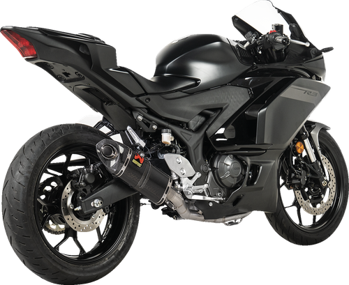 AKRAPOVIC - S-Y3R3-APC - Racing Line Exhaust System - Carbon Fiber - Yamaha R3 & MT-03