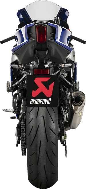 AKRAPOVIC - S-Y9R21-EET - Racing Line Exhaust System - Titanium - Yamaha R9