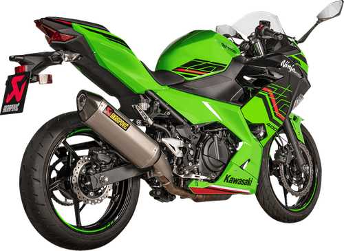 AKRAPOVIC - S-K4SO7-HRT - Slip-On Line Muffler - Titanium
