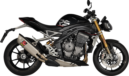 AKRAPOVIC - S-T12SO5-HAPXLT - Slip-On Line Muffler - Titanium