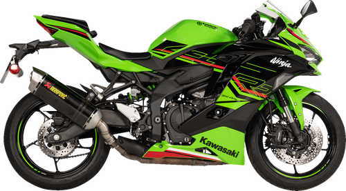AKRAPOVIC - S-K4SO8-HRC - Slip-On Line Muffler - Carbon Fiber/Titanium
