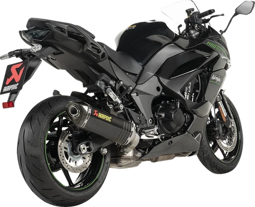 AKRAPOVIC - S-K10SO32-HRC - Slip-On Line Muffler - Carbon Fiber - Kawasaki Ninja 1000 SX & Ninja 1100 SX