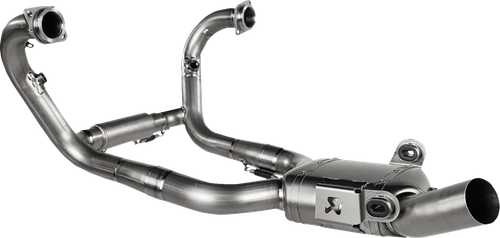 AKRAPOVIC - E-B12E6 - Optional Header - Titanium - R12/R12 nineT