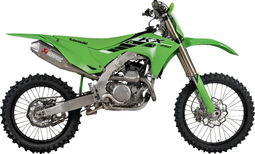 AKRAPOVIC - S-K2MET10-FDHLTA - Evolution Line Exhaust System - Kawasaki KX250