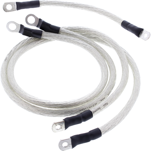 ALL BALLS - 79-3007 - Battery Cable Kit - Clear