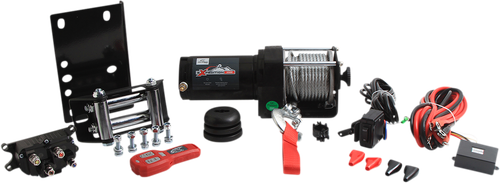 ALL BALLS - 431-01022 - Winch - 3500 LB - Wire - 2 Bolt