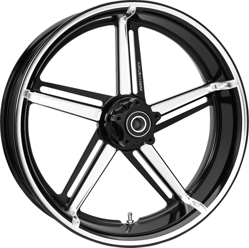 ARLEN NESS - 71-422 - Wheel - Factory 24 - Front - Black/Contrast Cut - 21x3.5