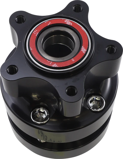 ARLEN NESS - 71-602 - Hub - Cartridge - Front/Single Disc - Black - '08-'25 Touring/Trike