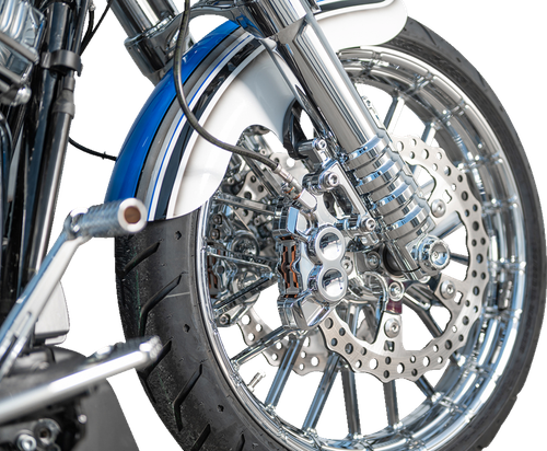 ARLEN NESS - 120-011 - Fork Legs - 49 mm - Chrome - For Factory Brake Caliper