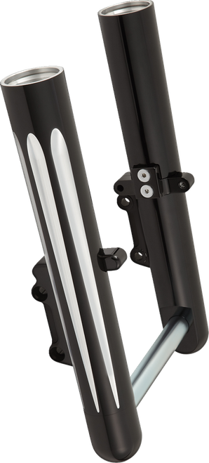 ARLEN NESS - 40-530 - Fork Legs - Black Anodized - Deep Cut - Dual Disc