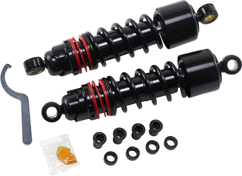 BURLY BRAND - B28-1206B - Slammer Plus Shocks - 10.5" - Black - XL