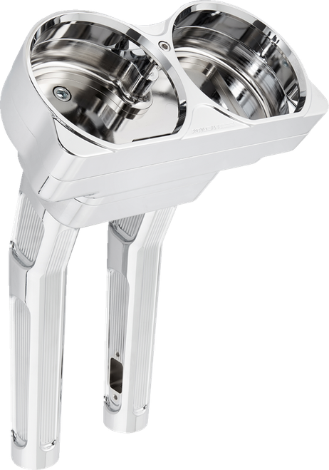ARLEN NESS - 520-033 - Method Kickback Handlebar Riser - 10" - Chrome