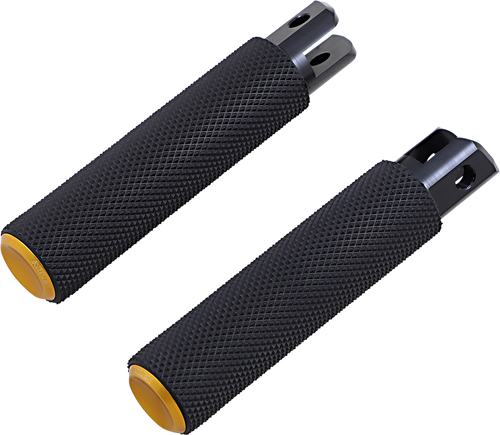 ARLEN NESS - 07-952 - Knurled Foot Pegs - Gold - FX/FL '18-'25