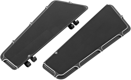 ARLEN NESS - 15-410 - Driver Floorboards - Beveled - Black
