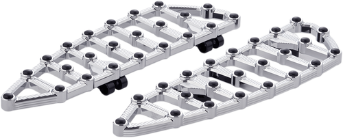 ARLEN NESS - 06-890 - MX Driver Floorboards - Chrome