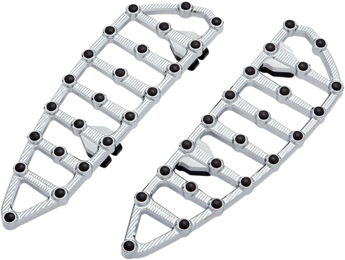 ARLEN NESS - 06-890 - MX Driver Floorboards - Chrome