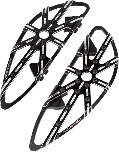 ARLEN NESS - 410-005 - 10 Gauge Floorboards - Driver - Black