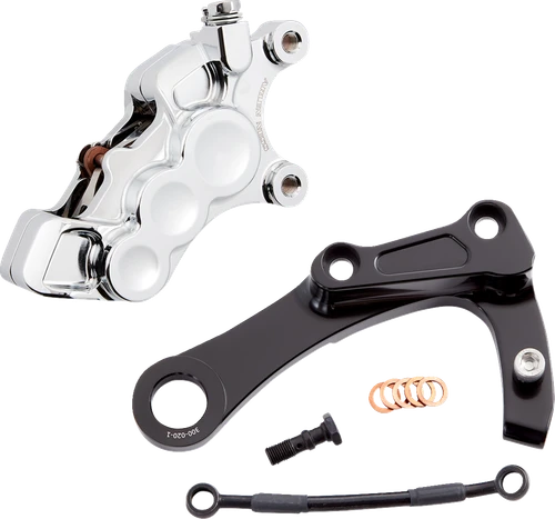 ARLEN NESS - 02-326 - 6-Piston Caliper - Rear - Chrome