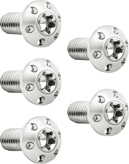 ARLEN NESS - 300-909 - Bolt Kit - Holeshot/Brake Rotor/Rear - Hub Mount - Polished - 3/8-16 x 1" - 5 Pack