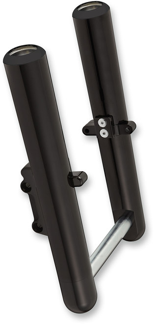 ARLEN NESS - 06-523 - Fork Legs - Black Anodized - Hot Legs - Custom Single Disc - Smooth - '00-'07