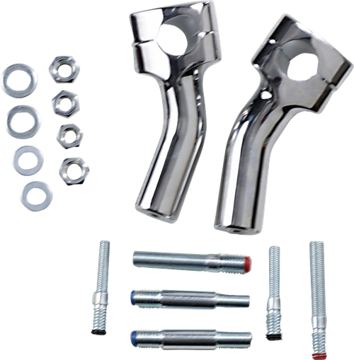 BARON - BA-7410U - Kickback Handlebar Risers - 1"