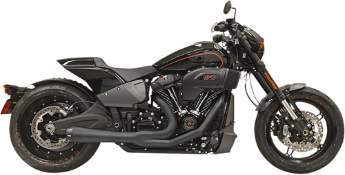 BASSANI XHAUST - 1S94RB - 2-into-1 Road Rage Exhaust System - Black