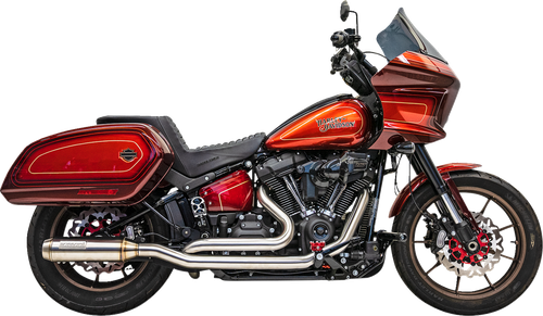 BASSANI XHAUST - 1S97SS - True Dual Performance Exhaust System with 4" Muffler - Stainless Steel