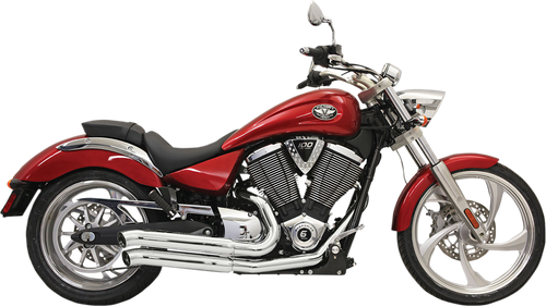BASSANI XHAUST - 6V23D - Pro-Street Exhaust - Chrome - Turnout