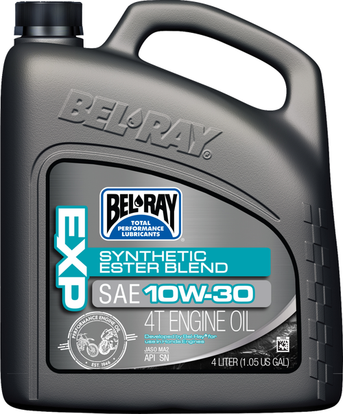 BEL-RAY - 300894150185 - EXP Synthetic Blend 4T Oil - 10W-30 - 4 L