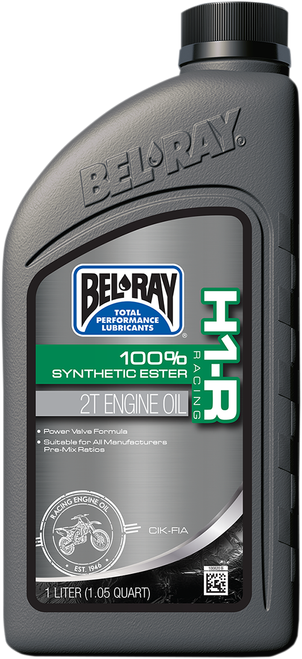 BEL-RAY - 99280-B1LW - H1-R Synthetic 2T Oil - 1L
