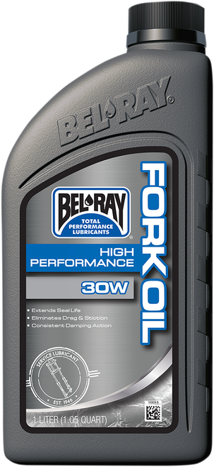 BEL-RAY - 99350-B1LW - High-Performance Fork Oil - 30w - 1L