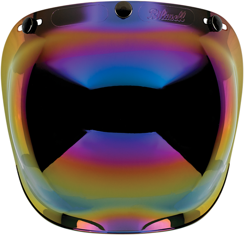 BILTWELL - 2001-223 - Bubble Shield - Rainbow Mirror