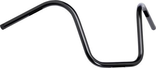 BILTWELL - 6004-2017 - 1" Handlebar w/ TBW Plugs - Ape Hanger - Black