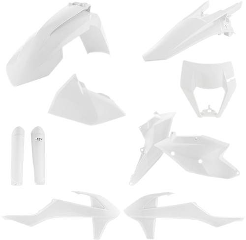 ACERBIS - 2733420002 - Full Body Kit - White - KTM - EX/XC '17-'19