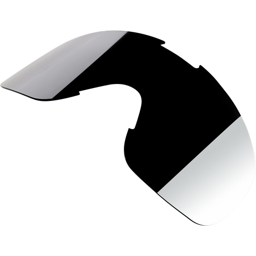 BILTWELL - 2112-21 - Overland Goggle Lens - Chrome/Smoke Mirror