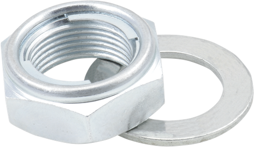 BOLT - AXN18 - Locknut w/Washer - Axle - 18 mm
