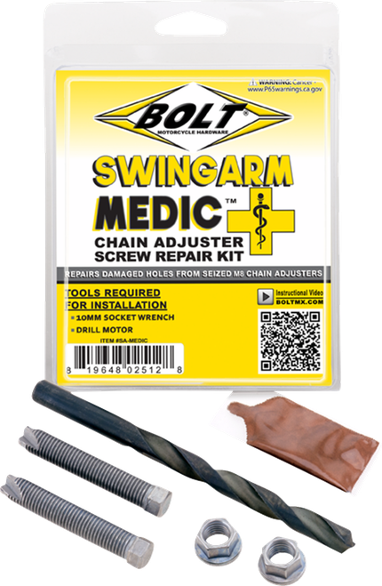 BOLT - SA-MEDIC - Swingarm Medic Chain Adjuster Kit - M8-1.25